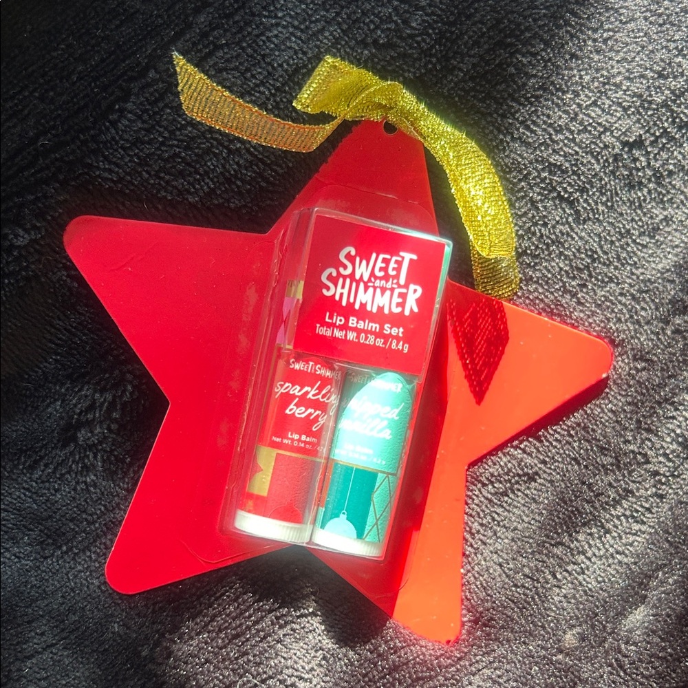 NEW Sweet & Shimmer Lip Balm Set